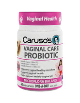 Caruso's Natural Health Probiotic Vaginal Care 60 Capsules